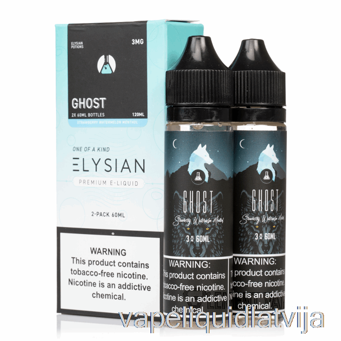 Ghost - Elysian Labs - 120ml 0mg Vape šķidrums